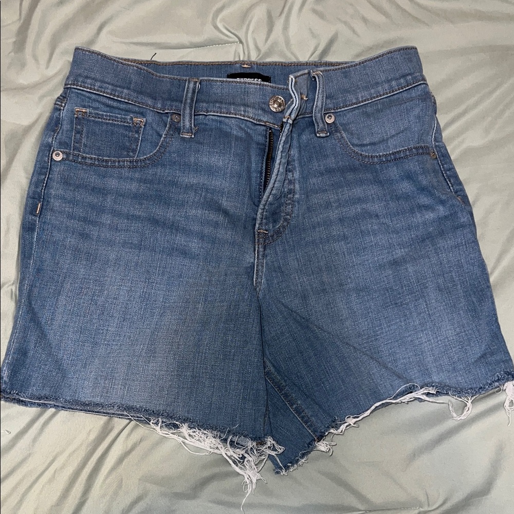 Express Light Blue Denim Jeans with Branded Waist Label